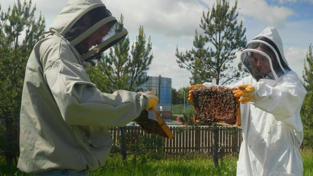 Community Beekeeping Project NHS estates team partners with community beekeeper to celebrate 10th ...